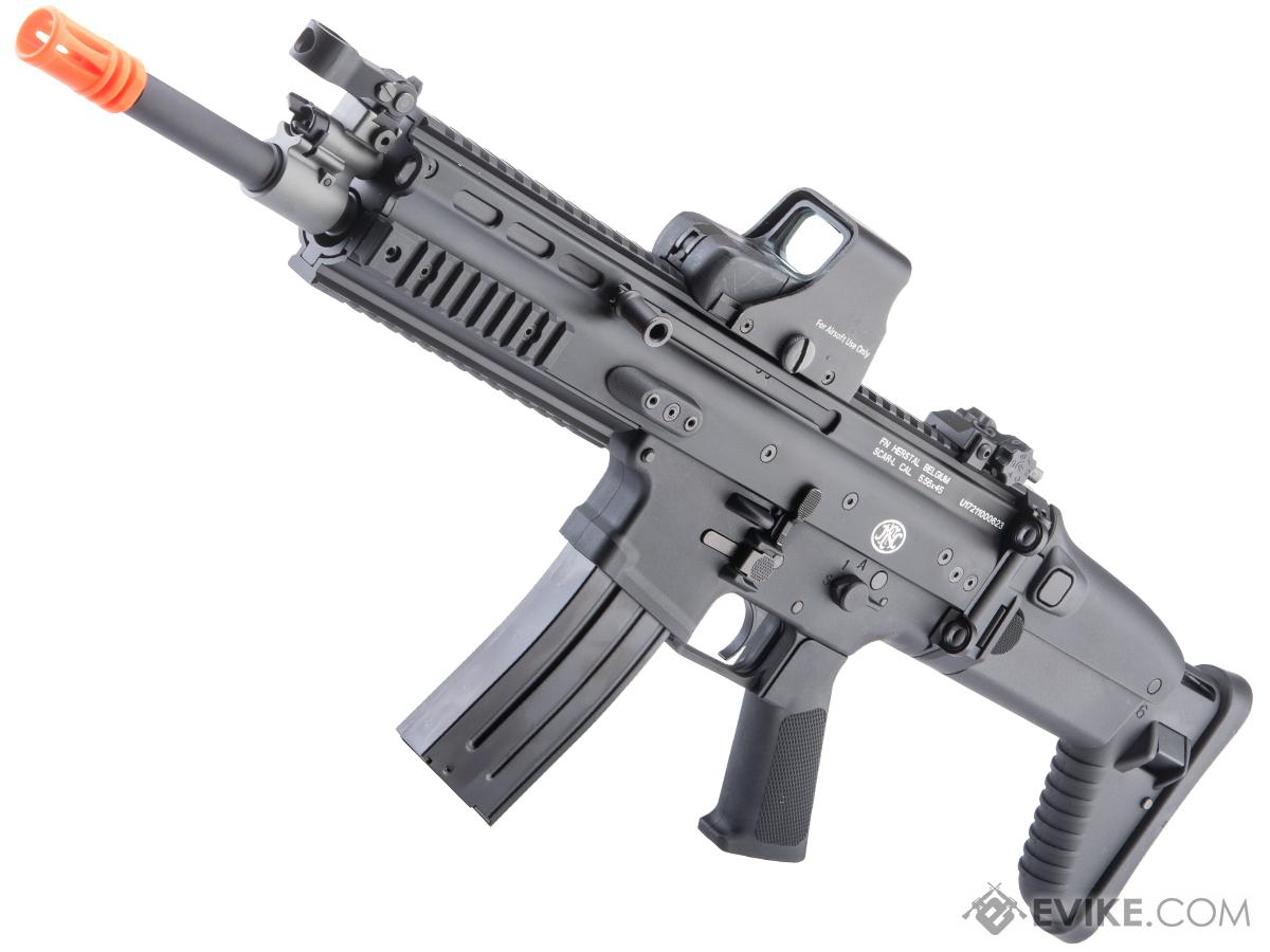 Cybergun FN Herstal-Licensed SCAR-L Airsoft AEG Rifle by ARES (Color: Black)