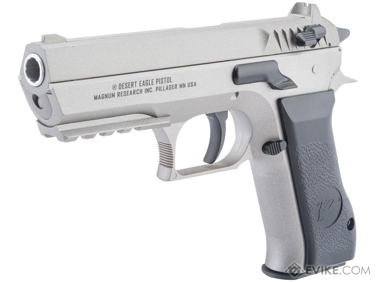Cybergun Magnum Research Licensed Baby Eagle Non Blowback 4.5mm Air Pistol by KWC (Color: Silver)