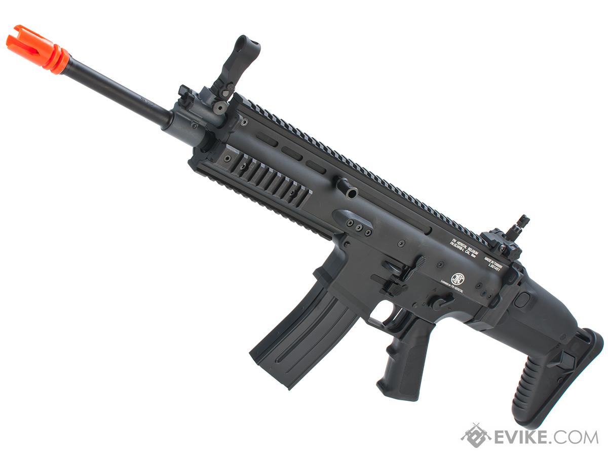 Cybergun FN Herstal Licensed Full Metal SCAR Light Airsoft AEG Rifle by VFC (Model: Standard / Black)