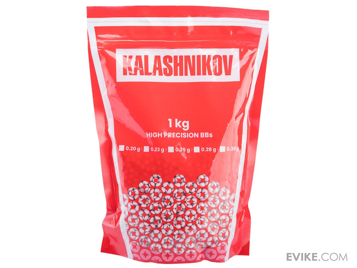 Kalashnikov Licensed High Grade Precision Airsoft BBs (Weight: 0.25g / 1kg)