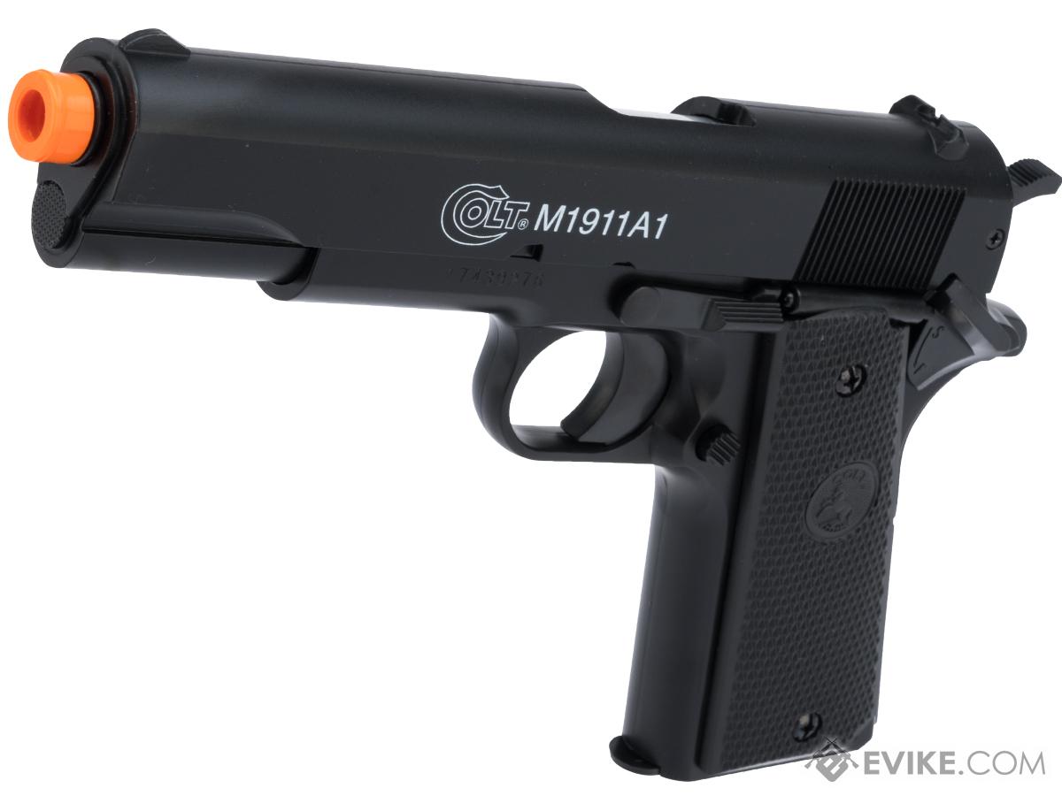 Colt Licensed Full Size M1911A1 Airsoft Spring Pistol with Metal Slide (Packaging: Box)