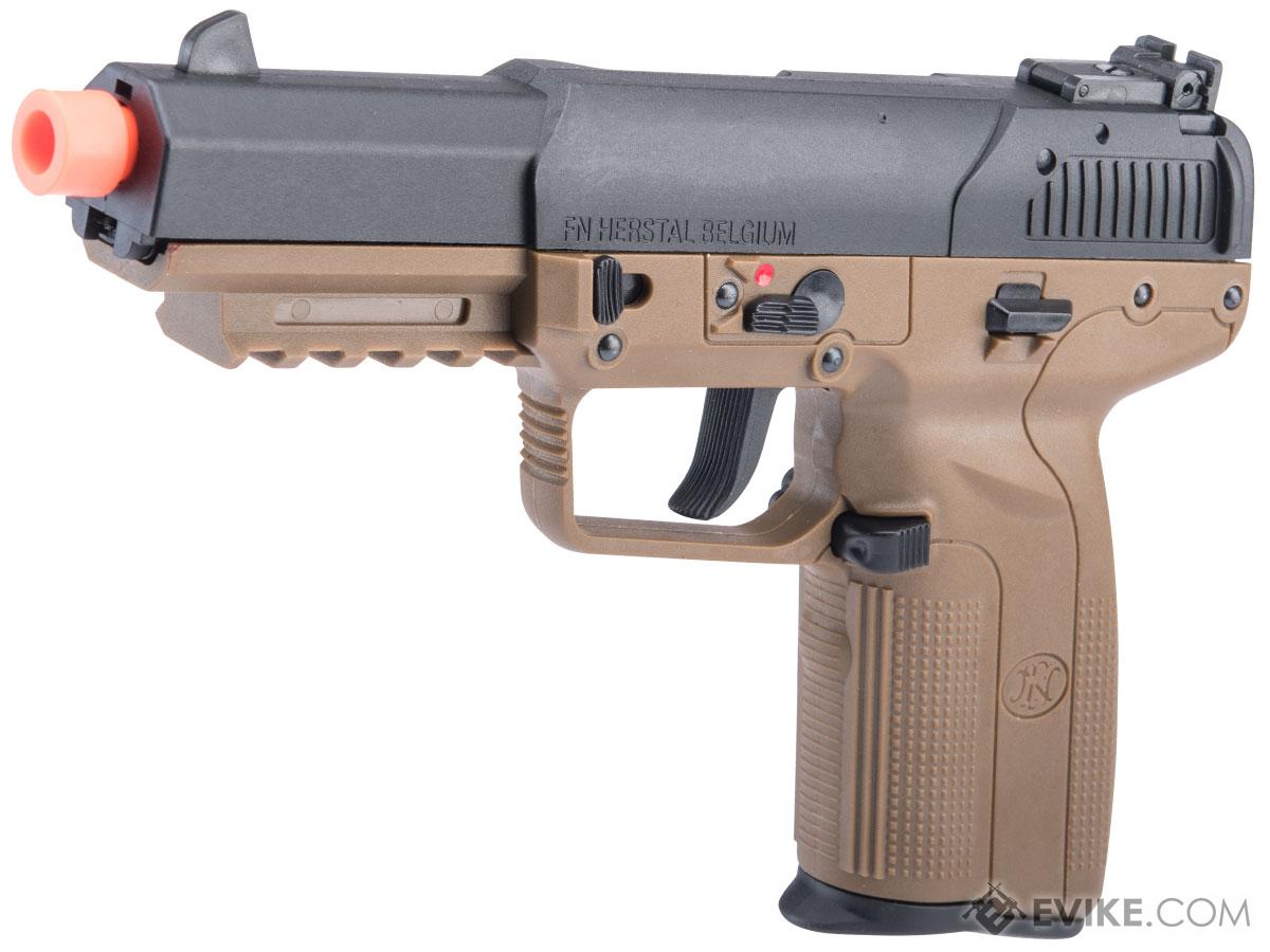 FN Herstal Licensed Five-seveN Airsoft GBB Pistol by Cybergun (Color: Flat Dark Earth)