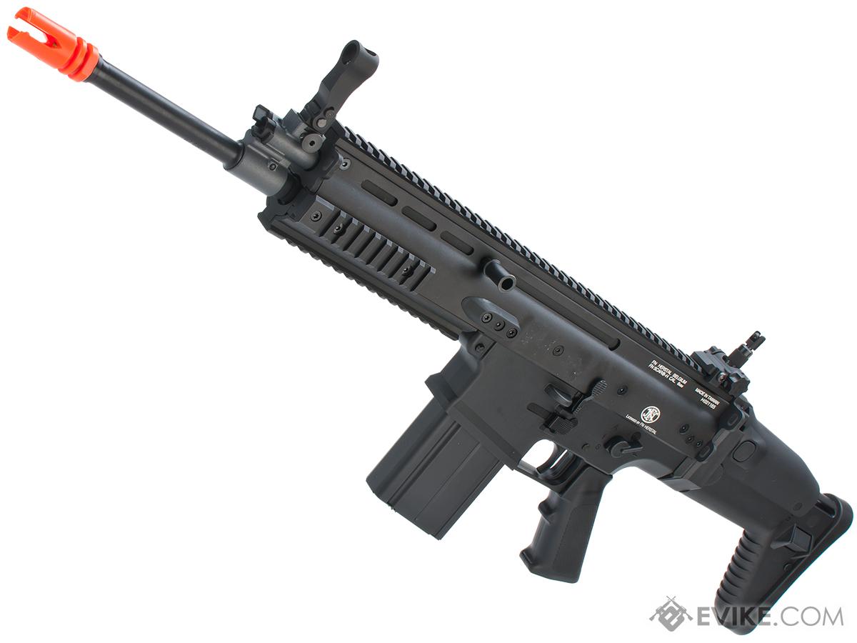 Cybergun FN Herstal Licensed Full Metal SCAR Heavy Airsoft AEG Rifle by VFC (Model: Standard / Black)