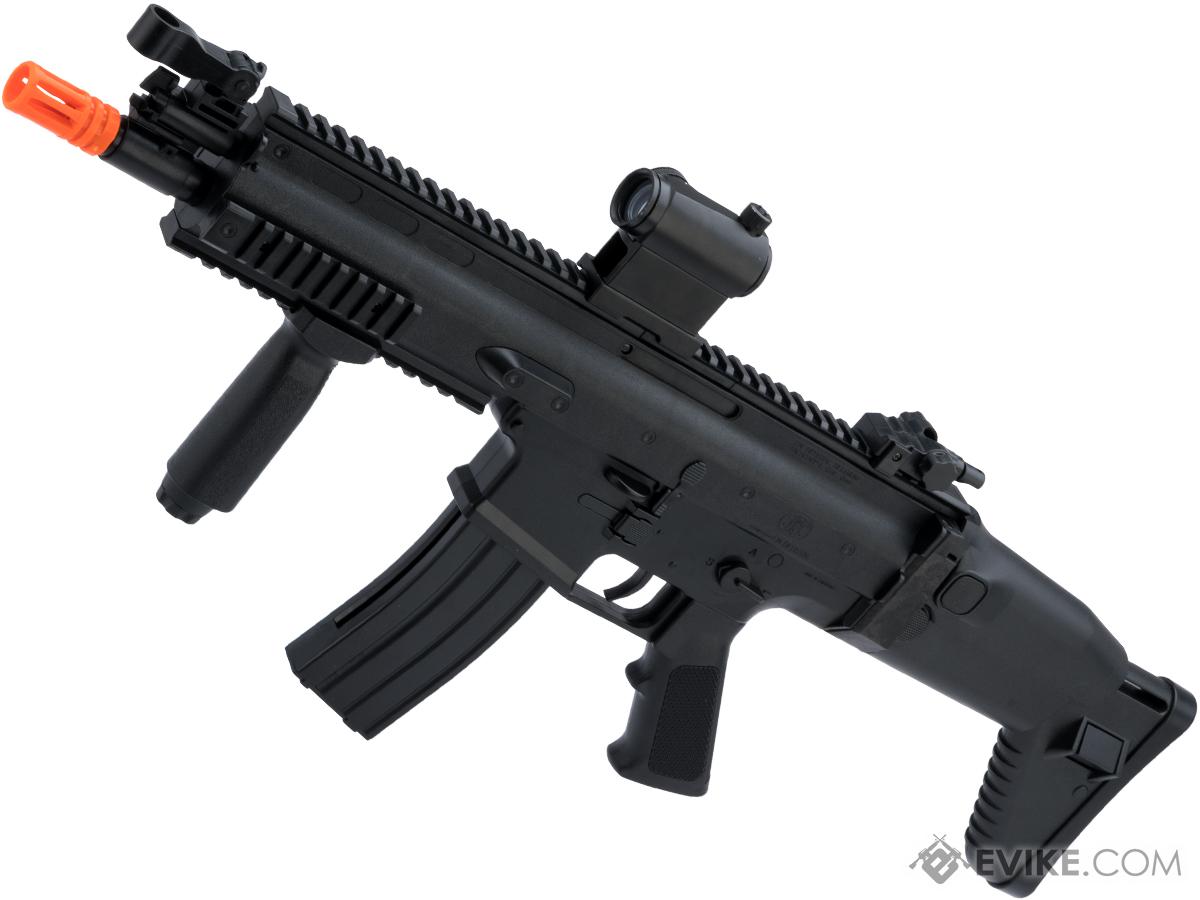 Cybergun SCAR-L Licensed Spring Powered Airsoft Rifle (Color: Black / Gun Only)