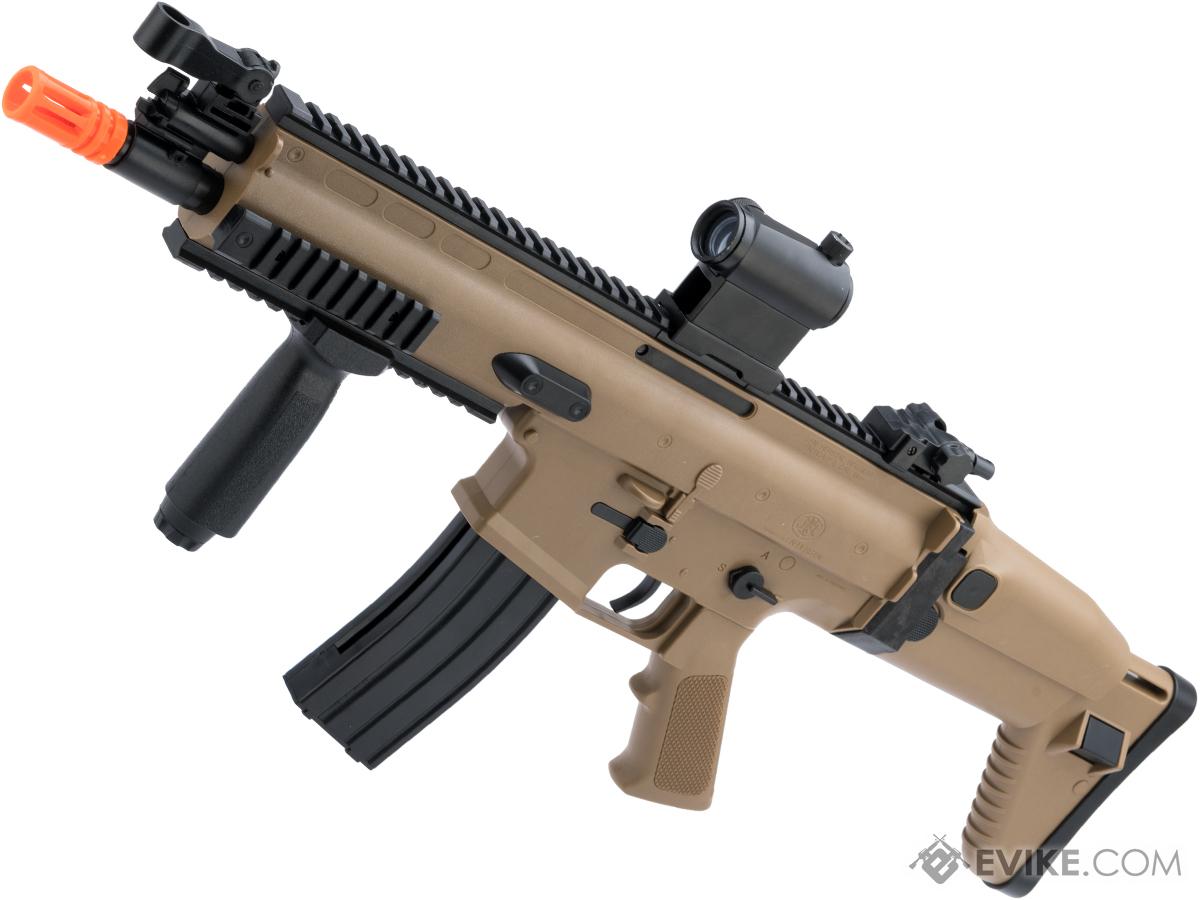 Cybergun SCAR-L Licensed Full Size Spring Powered Airsoft Rifle (Color: Tan / Gun Only)