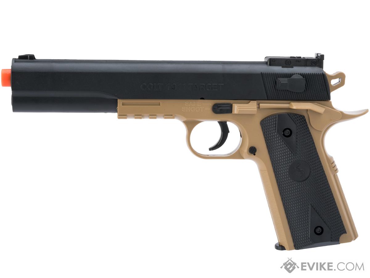 SoftAir Licensed Colt 1911 Spring Pistol Target Practice Kit, Airsoft Guns, Air Spring Pistols