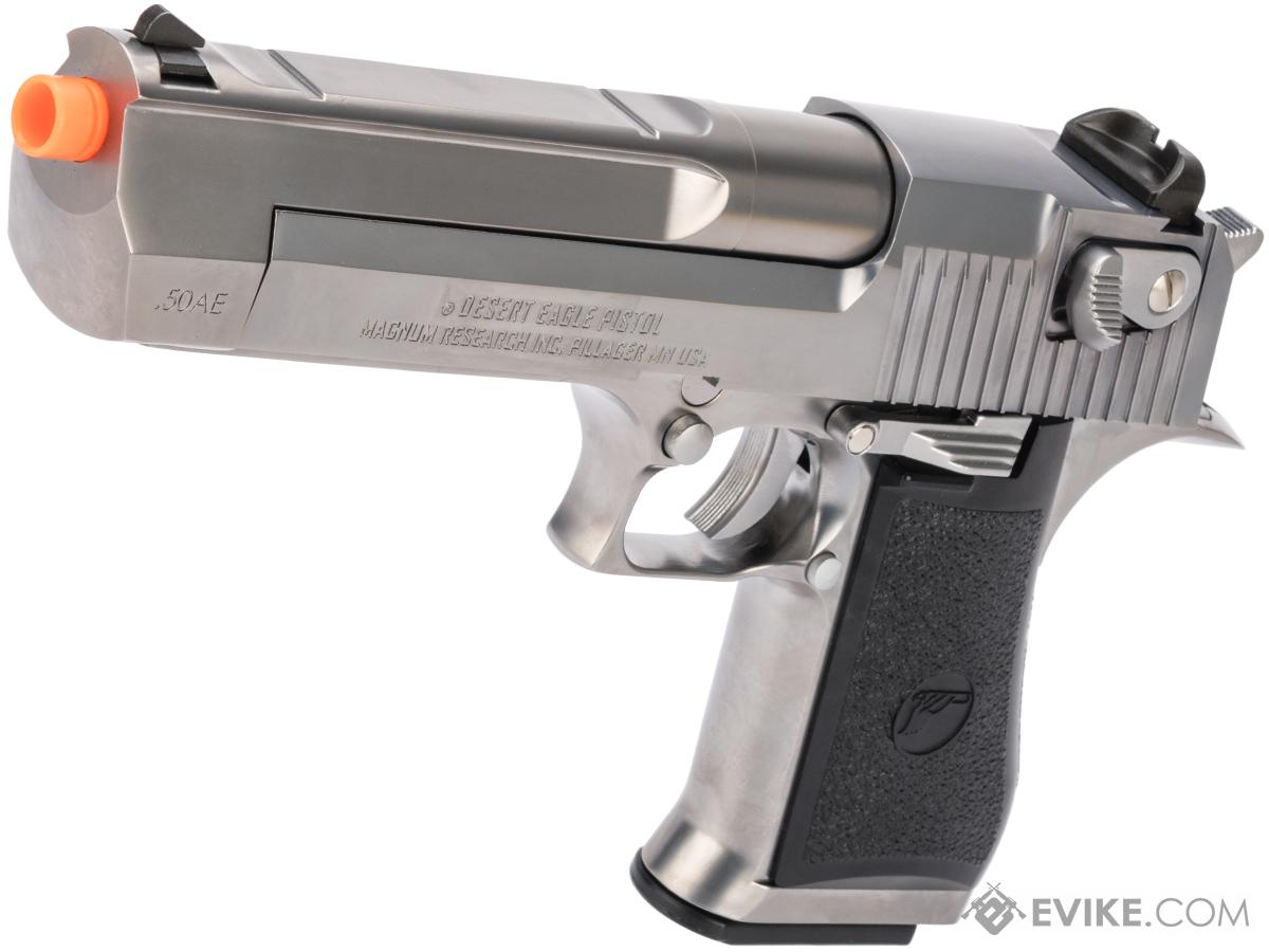 Cybergun WE Desert Eagle .50 AE Metal GBB Pistol - Silver 