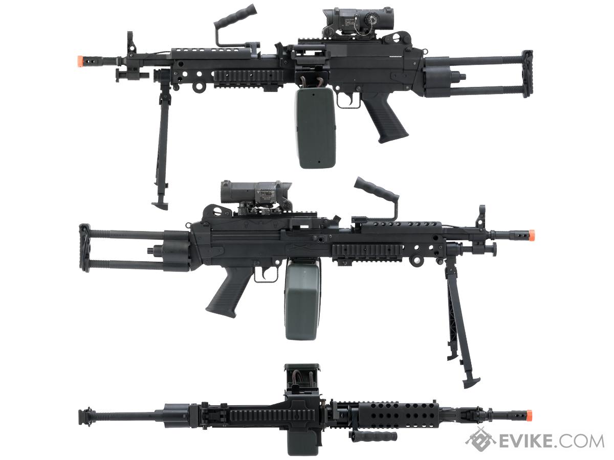 Cybergun FN Licensed M249 MINIMI "Featherweight" Airsoft Machine Gun (Model Para