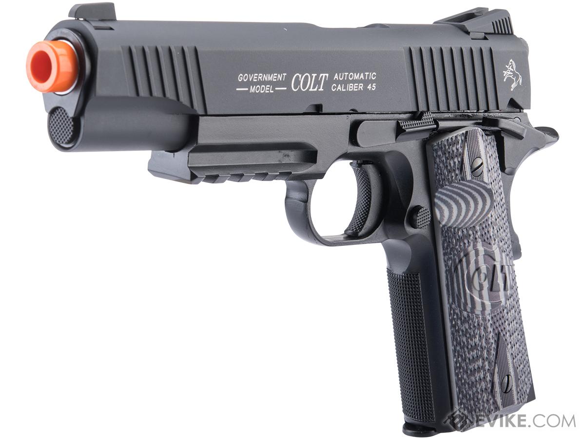 Colt 1911 Co2 Blowback Rail Gun Airsoft Pistol