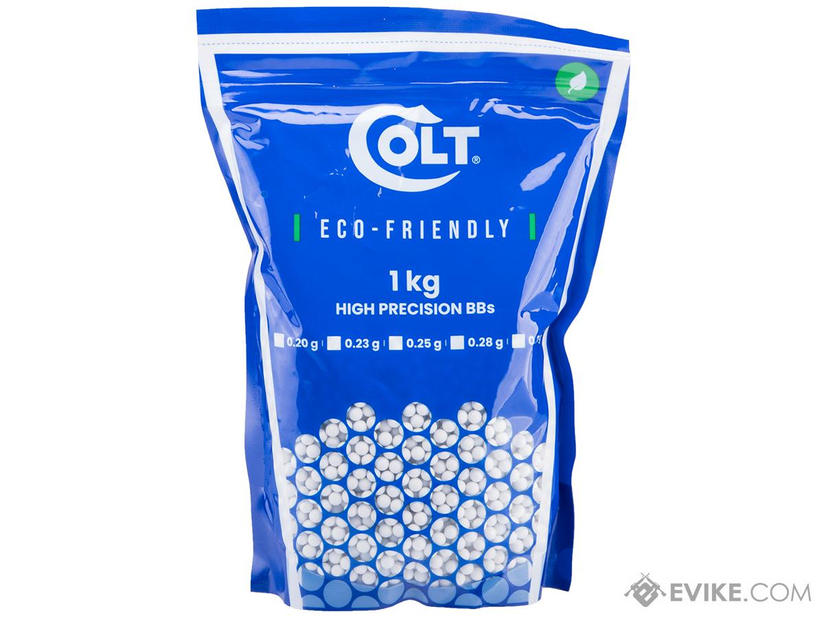 Colt Licensed Eco-Friendly Biodegradable Precision Airsoft BBs (Weight: 0.20g / 1kg)