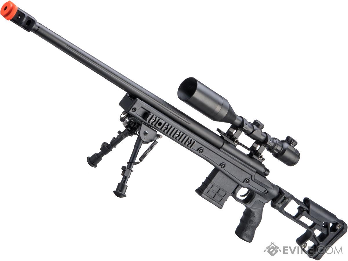 CYMA M700 Tactical Bolt Action Sniper Rifle with Folding Skeletal Stock