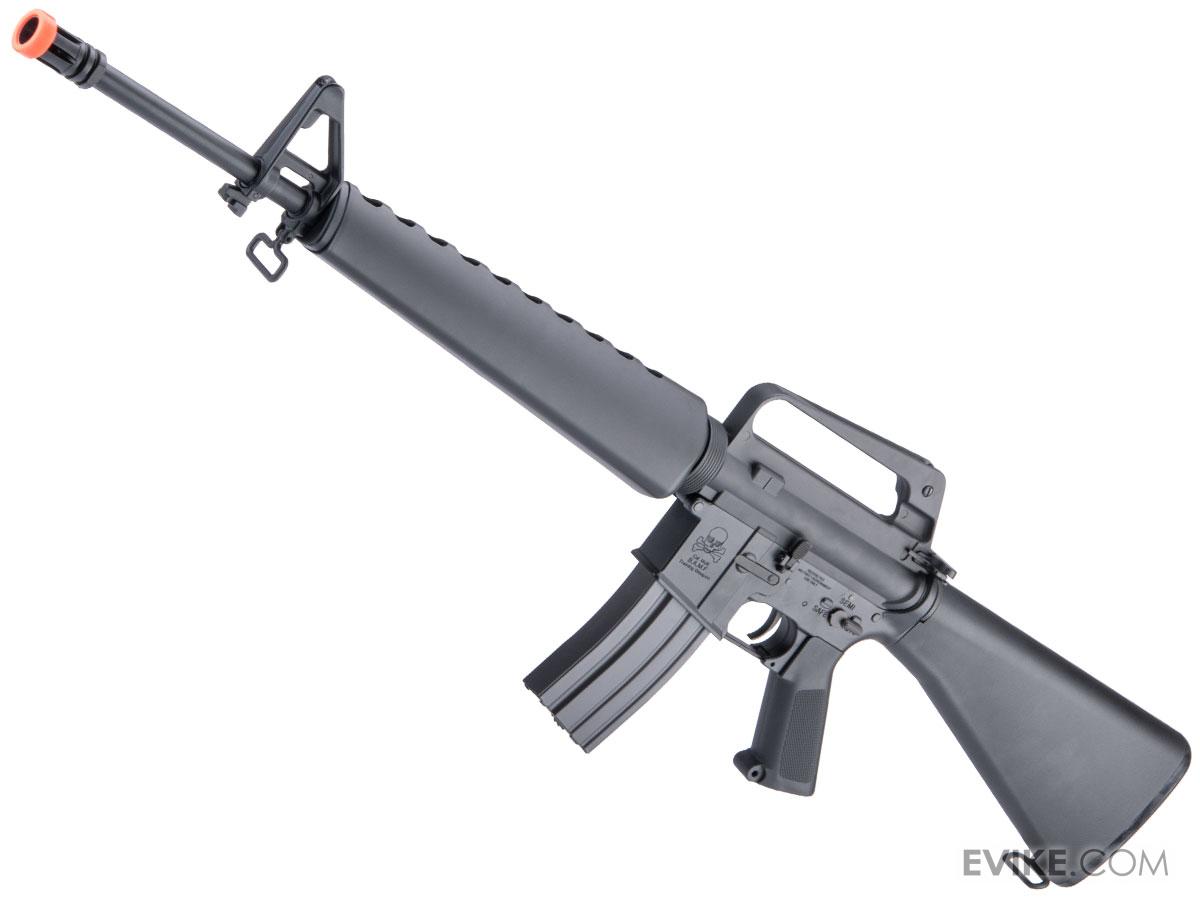 Cyma Standard Full Metal M16a1 Vietnam War Era Airsoft Aeg Rifle 8677