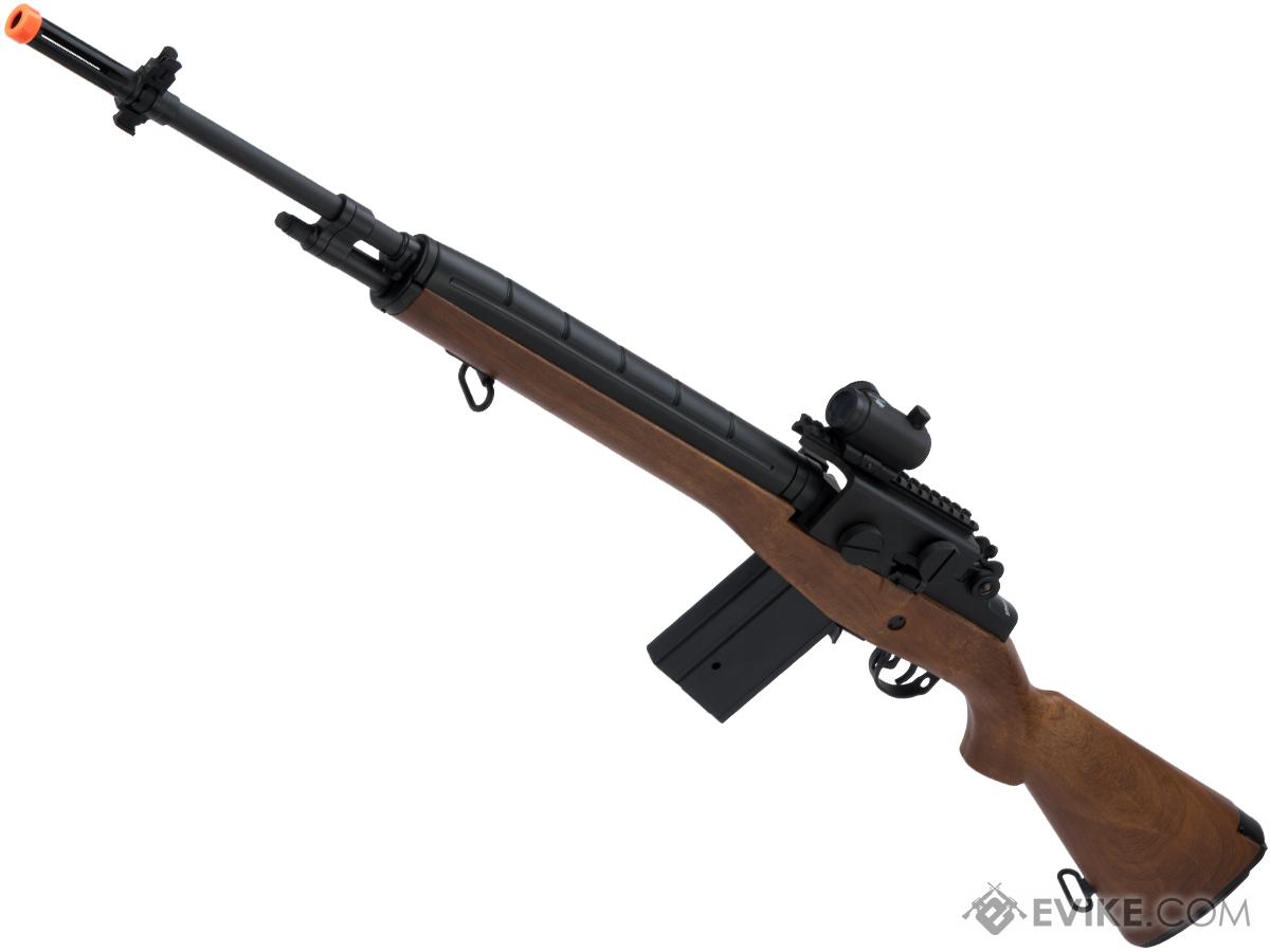 CYMA Sport M14 Airsoft AEG Rifle (Color: Imitation Wood / Add Scope Mount)