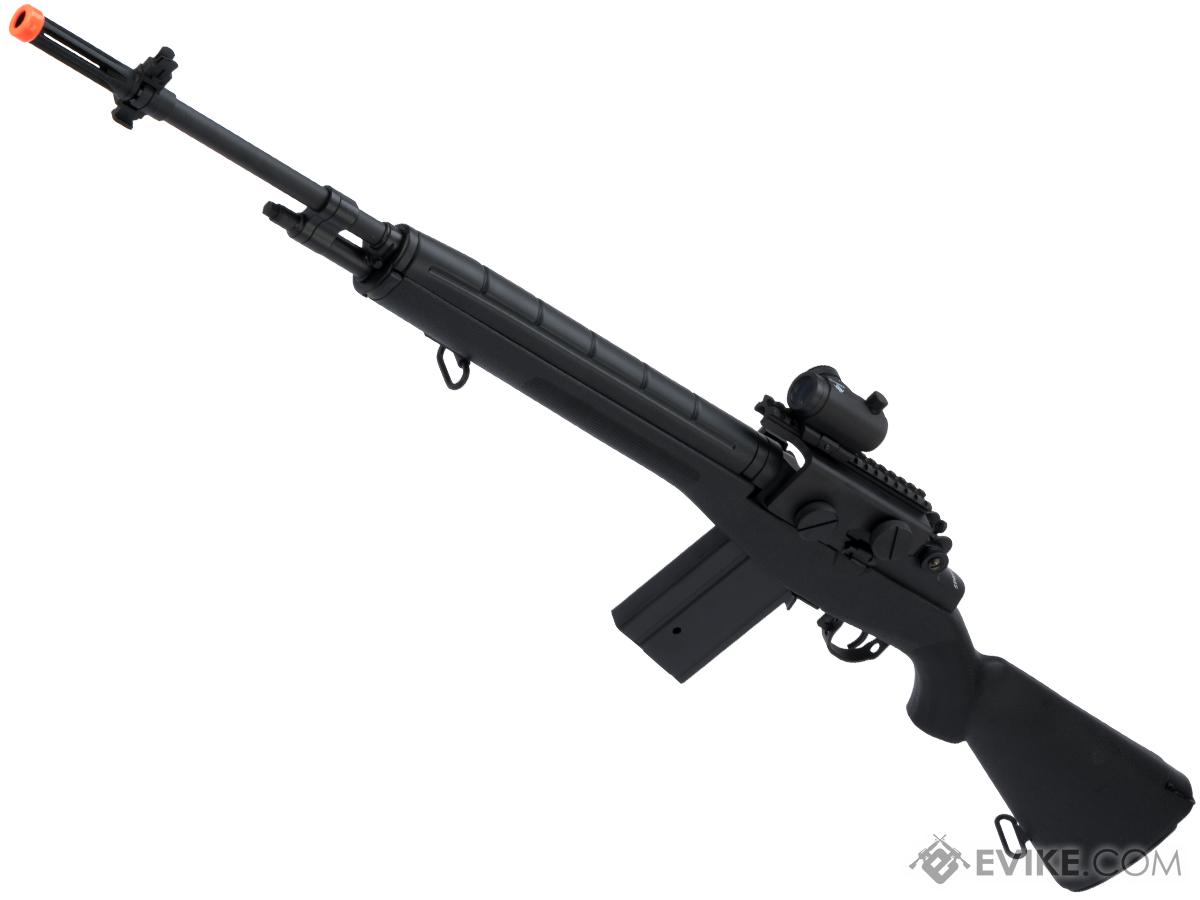 CYMA Sport M14 Airsoft AEG Rifle (Color: Black / Add Scope Mount)