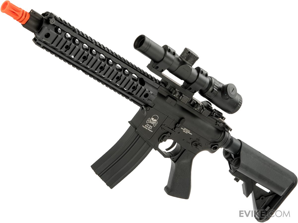 CYMA Sport SR16 E3 Full Metal Li-Po Ready High Performance Competition Airsoft AEG (Color: Black / Short)