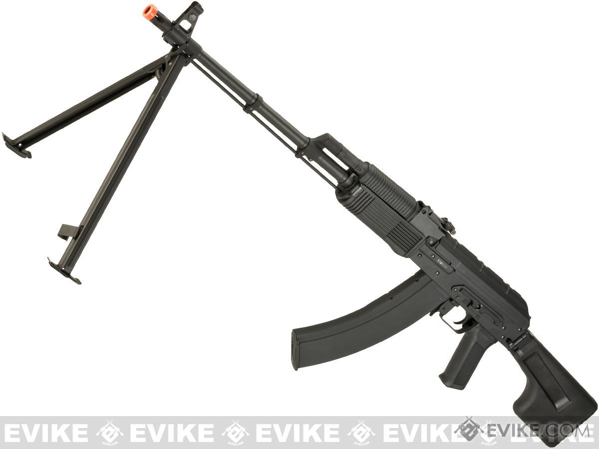 CYMA Standard RPK LMG Airsoft AEG Rifle w/ Steel Bipod and Polymer Folding Stock (Package: Gun Only)