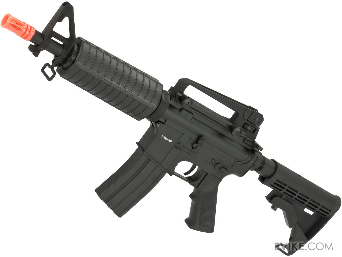 CYMA Full Metal M4 Commando Airsoft AEG Rifle w/ Lipo ready Gearbox