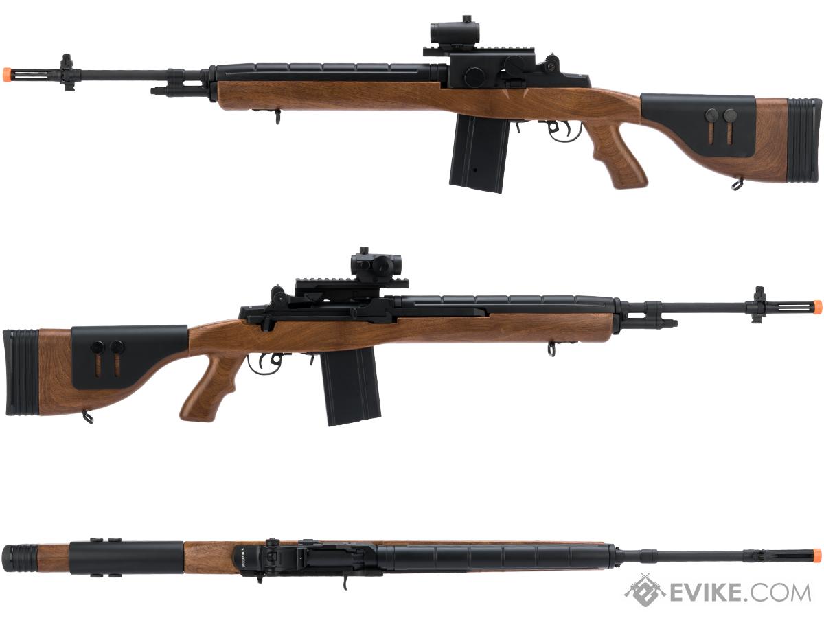 CYMA Sport M14 DMR Airsoft AEG Rifle (Color: Imitation Wood