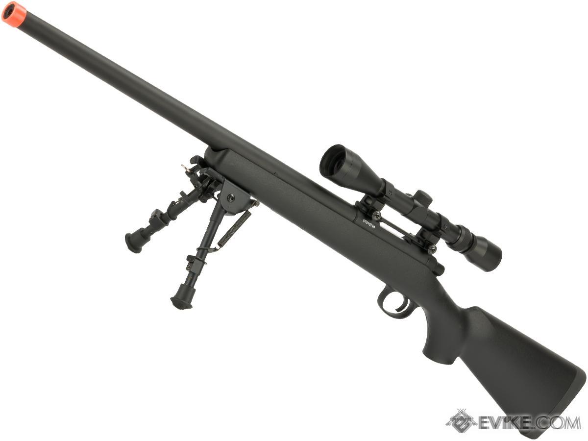 CYMA Standard VSR-10 Bolt Action Airsoft Sniper Rifle (Color: Black w/  Scope Rail), Airsoft Guns, Airsoft Sniper Rifles -  Airsoft  Superstore