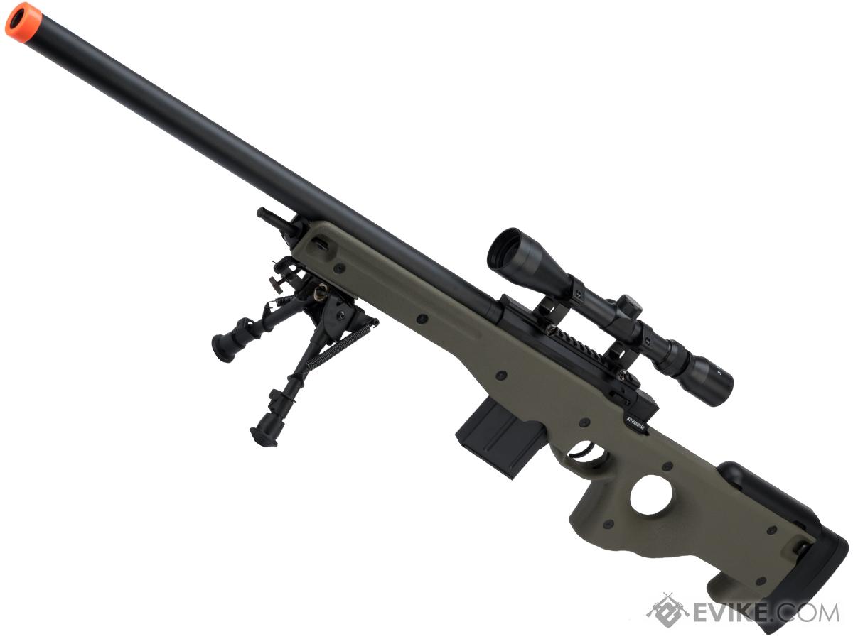 CYMA Standard L96 Bolt Action High Power Airsoft Sniper Rifle (Color: OD Green / Add Scope)