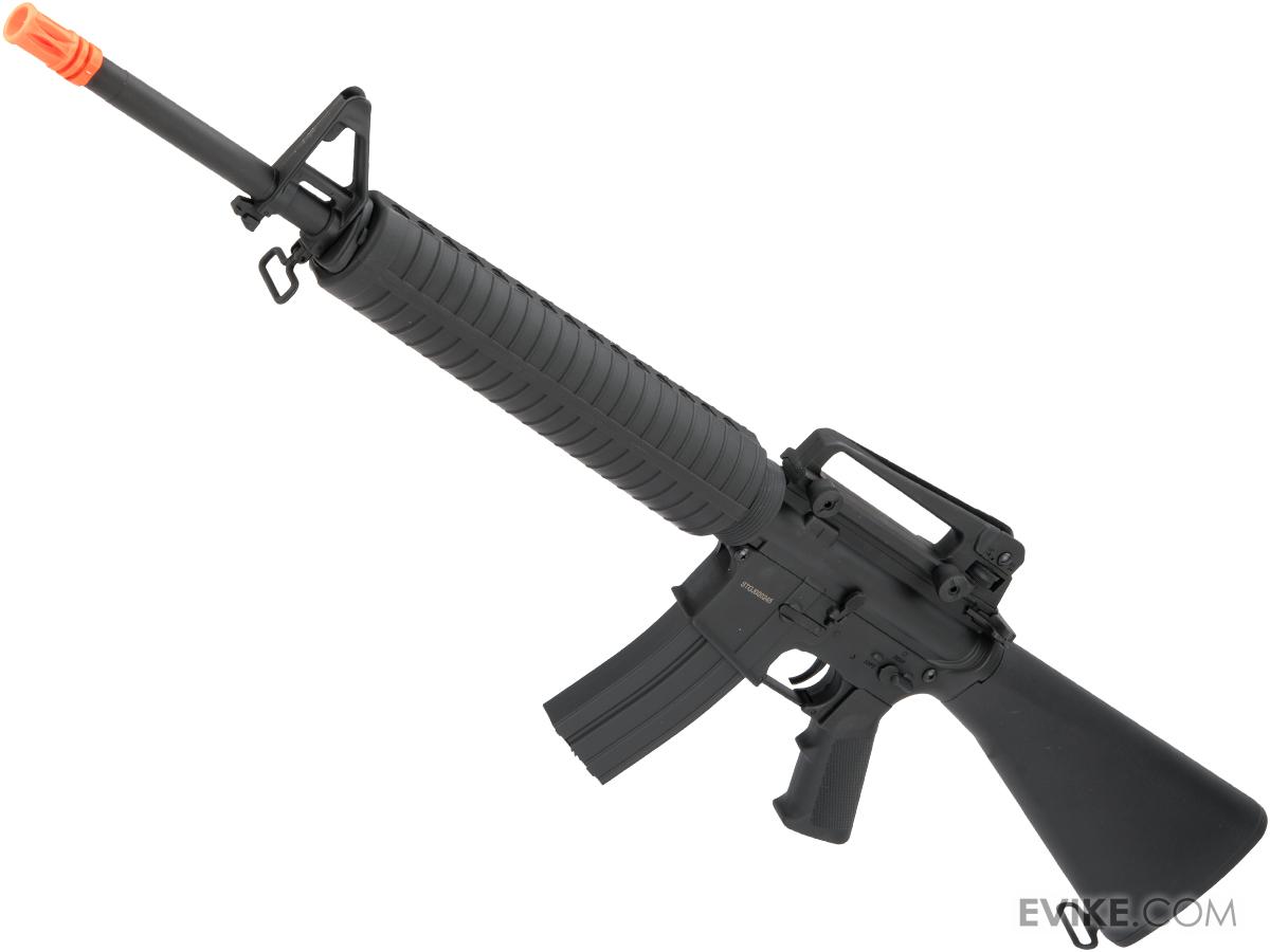 CYMA Full Size M16A3 Airsoft AEG Rifle w/ Lipo Ready Metal Gearbox & Full  Stock, Airsoft Guns, Airsoft Electric Rifles - Evike.com Airsoft Superstore
