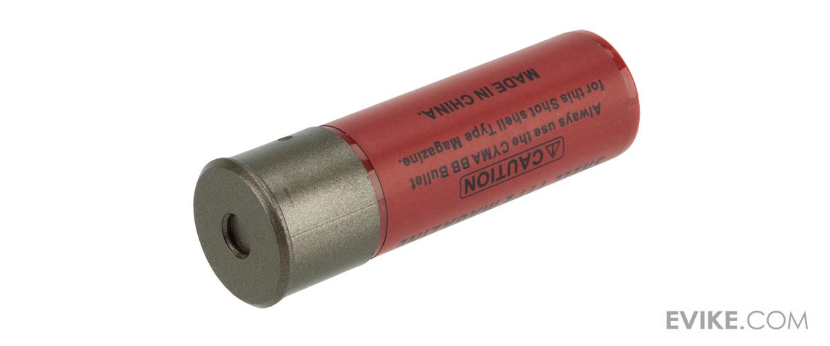 CYMA 30 Round Shotgun Shell Magazines for 3-round burst Airsoft Shotguns - Pack of 6 Shells