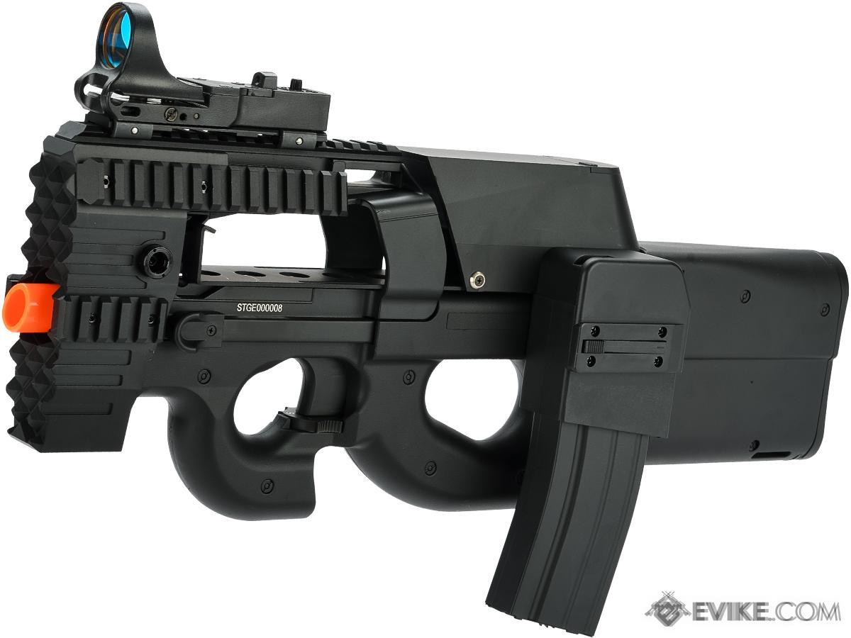 Evike.com Custom Swordfish P90 with Terminator Magazine Conversion Kit (Color: Black)