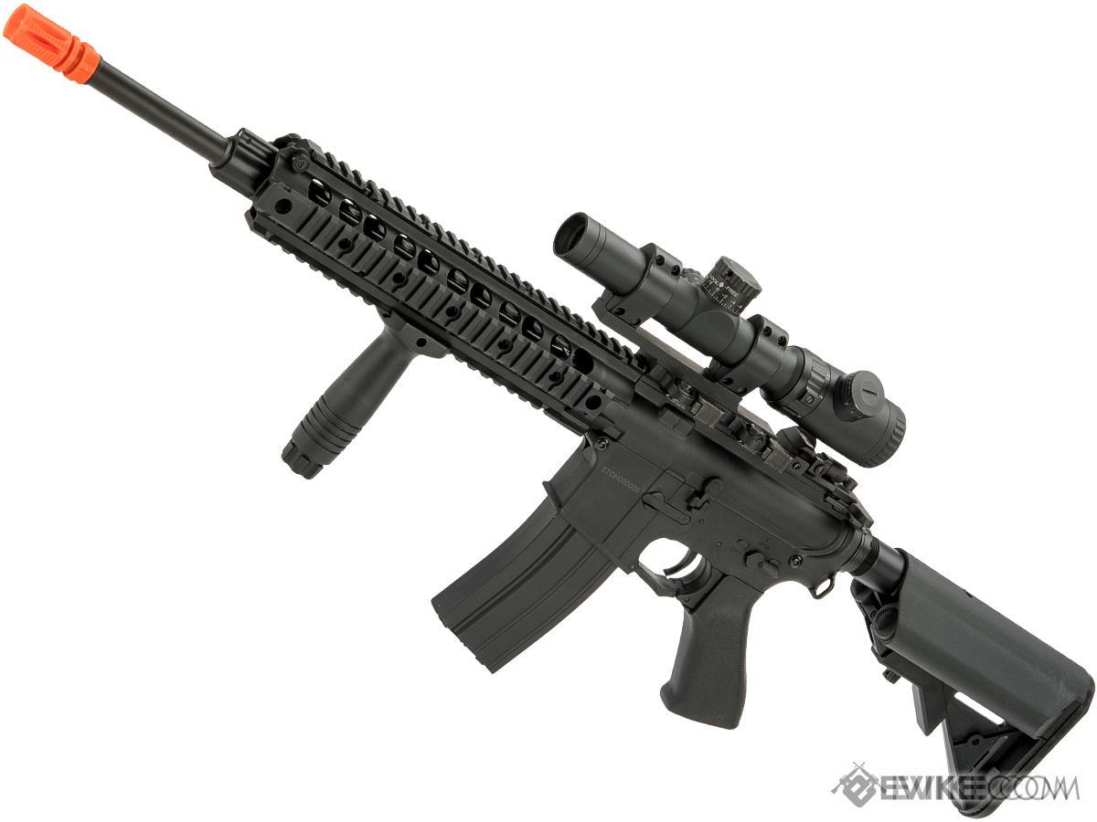 CYMA Sport M4 Airsoft AEG with 11 UX Handguard (Color: Black)