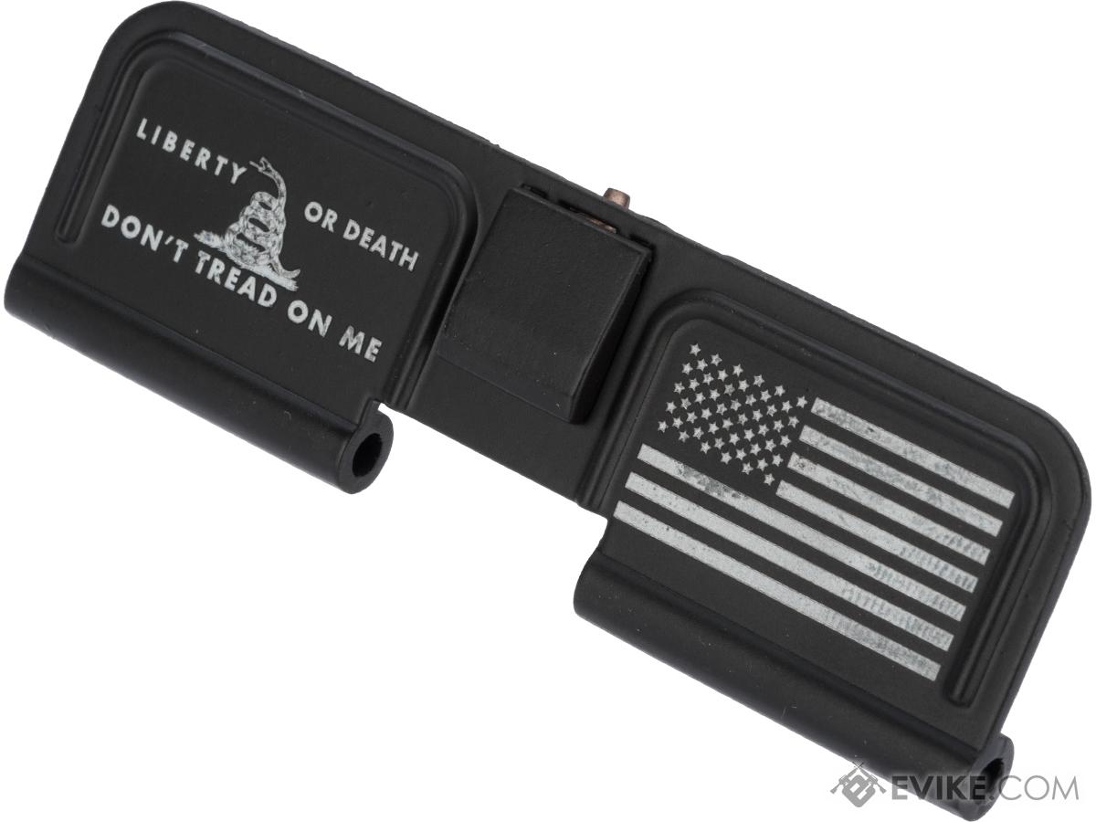 CYMA Dust Cover for M4 Series Airsoft AEG Rifles (Model: Don't Tread On Me / US Flag)