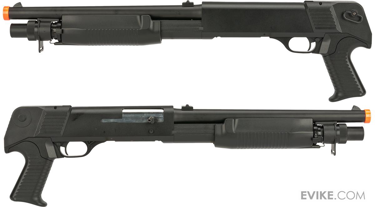 CYMA Sport M3 3Round Burst MultiShot Shell Loading Airsoft Shotgun