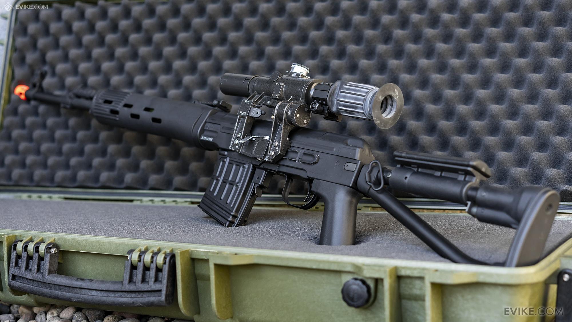 CYMA Standard SVDS Airsoft AEG Sniper Rifle with Folding Stock