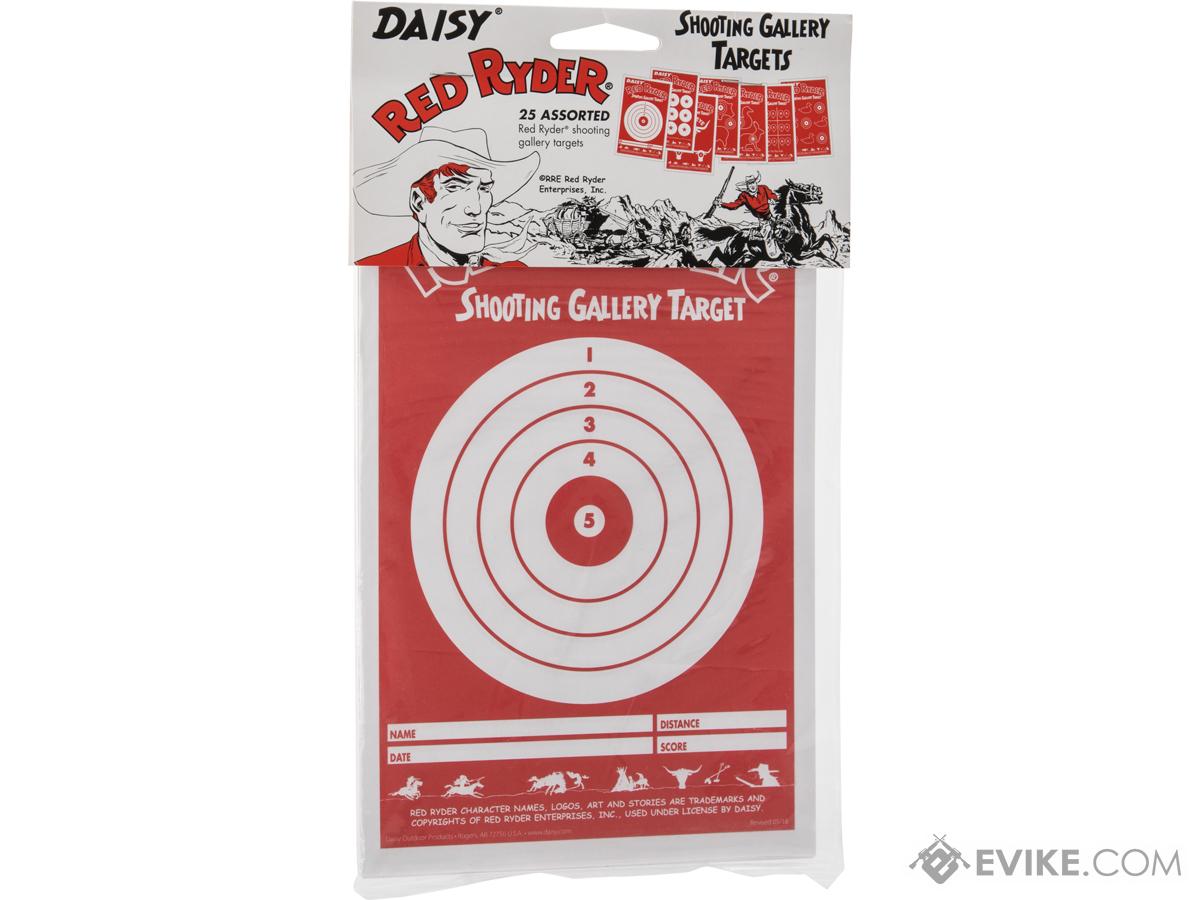 Daisy Red Ryder Paper Targets (Amount: 25 ct)