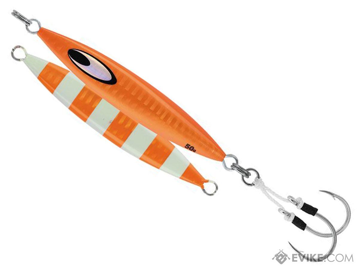 Daiwa Saltiga SK Jig Fishing Lure (Color: Zebra Orange / 200g)