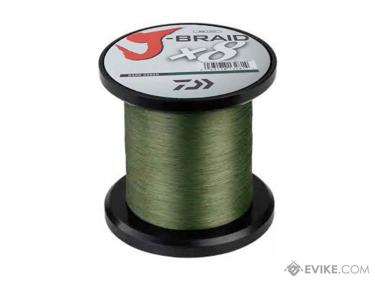 Daiwa J-Braid 8-Strand Woven Round Braid Line (Color: Dark Green / 15  Pounds / 3000YDS - 2743M), MORE, Fishing, Lines -  Airsoft  Superstore