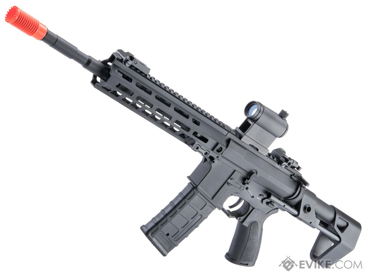 Double Bell Full Metal M4 Airsoft AEG PDW Rifle w/ 9.5 M-LOK Handguard (Color: Black)