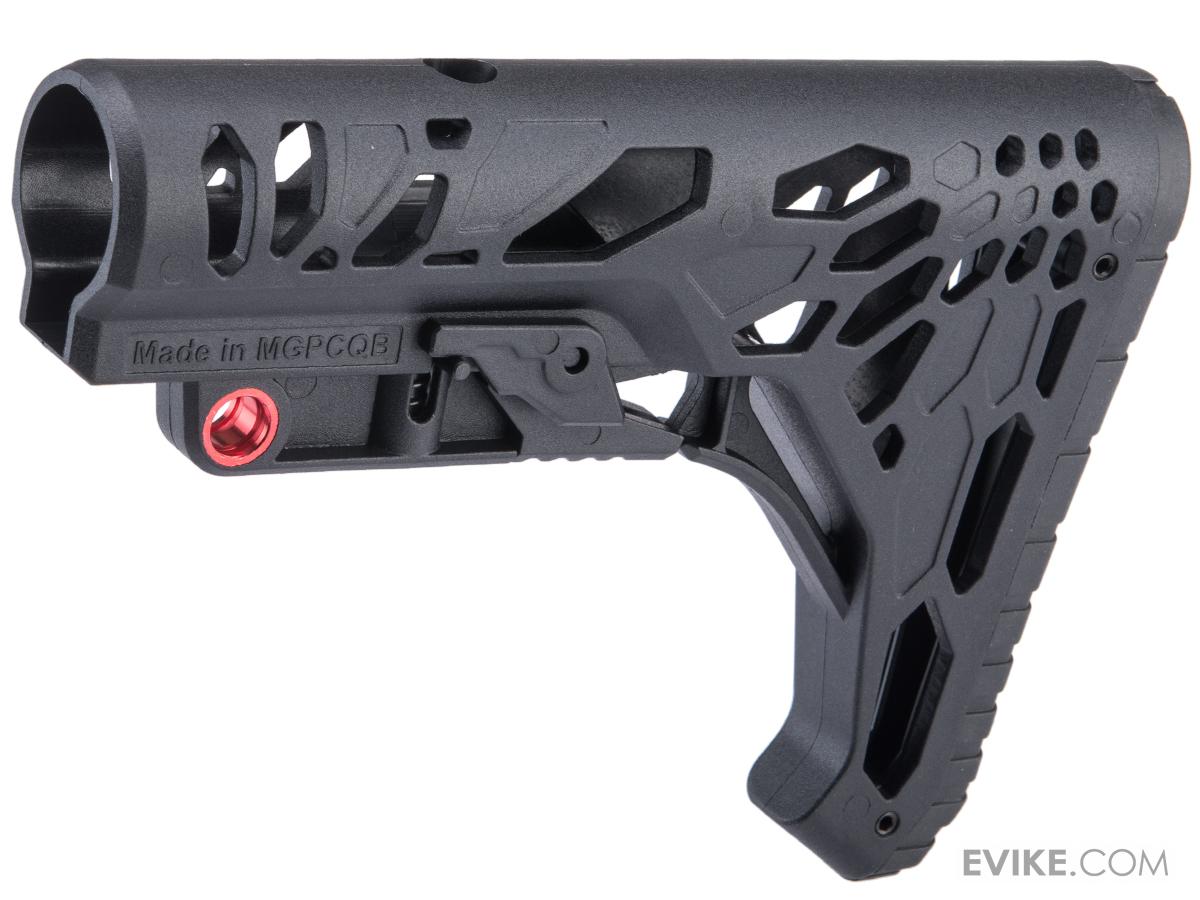 Double Bell Python Pattern Stock for M4 / M16 Series Mil-Spec Buffer Tubes (Color: Black)