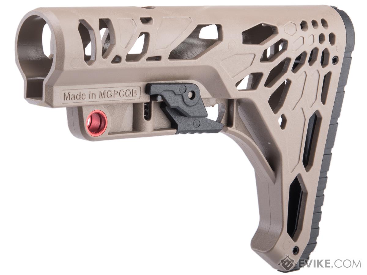 Double Bell Python Pattern Stock for M4 / M16 Series Mil-Spec Buffer Tubes (Color: Dark Earth)
