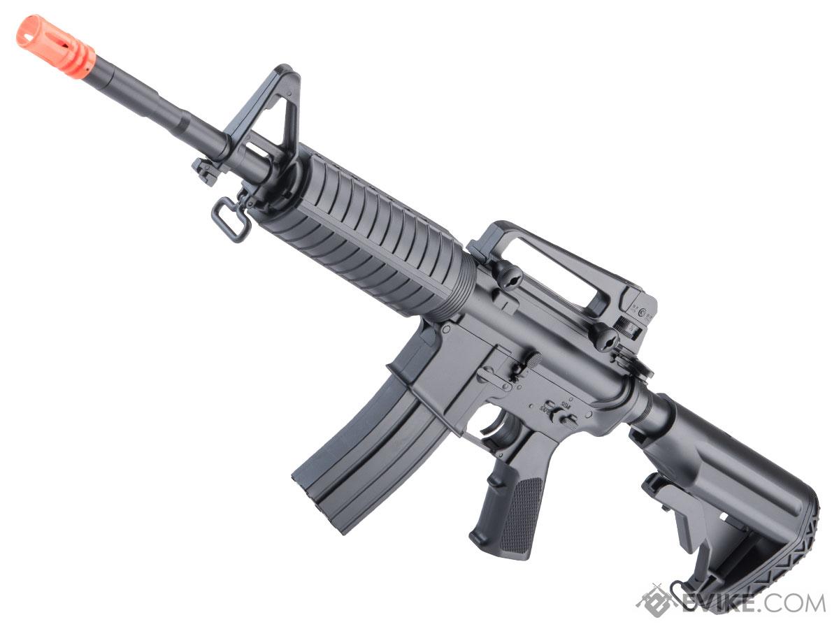 Double Eagle Full Size M4A1 Marui Spec. Metal Gearbox Airsoft AEG Rifle with Battery & Charger