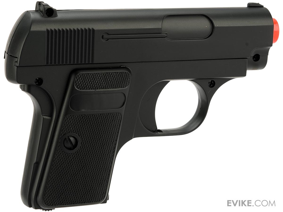 Double Eagle Airsoft Dual Pocket Pistol Set with Gun Case, Airsoft Guns