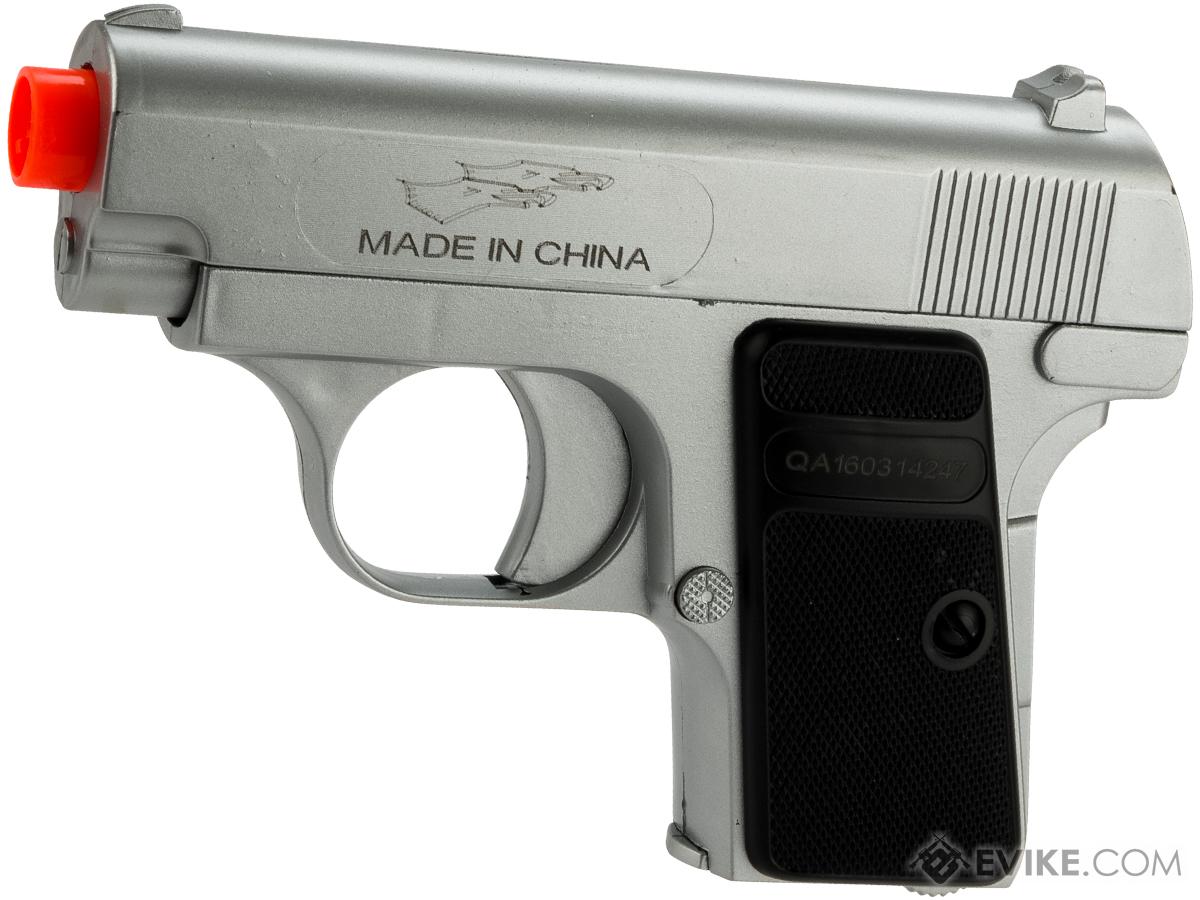Double Eagle Airsoft Dual Pocket Pistol Set with Gun Case