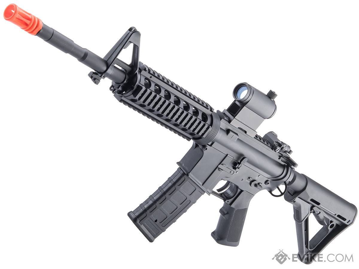 Double Bell Full Metal M4 Airsoft AEG Rifle w/ CNC RIS (Color: Black)
