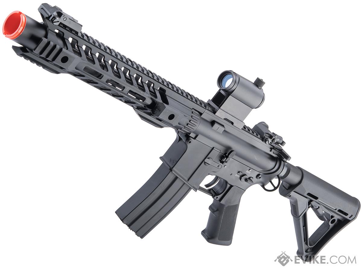 Double Bell Precision M4 Airsoft AEG Rifle w/ 12 Skeletonized Handguard (Color: Black)