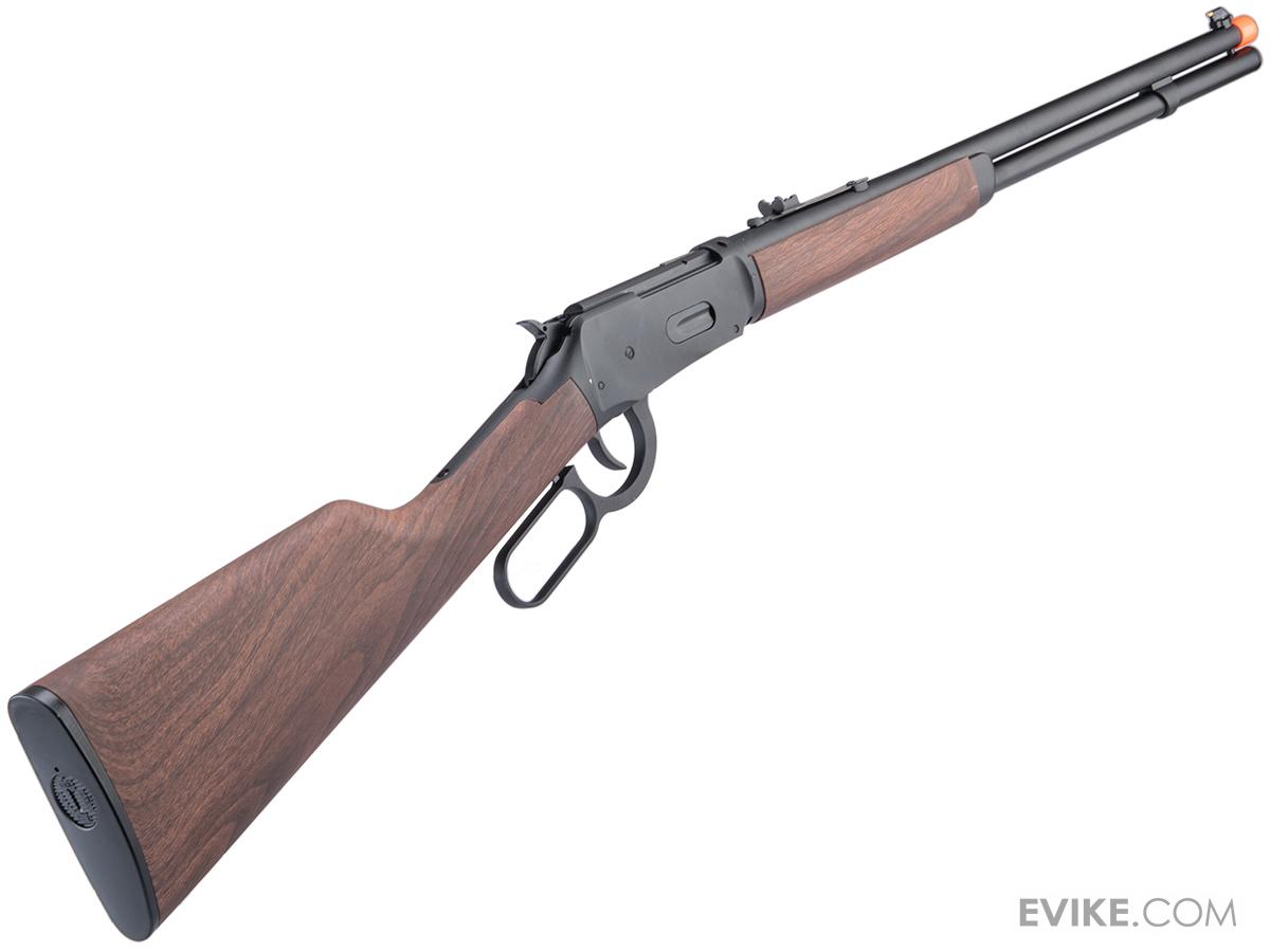 Double Bell M1894 CO2 Lever Action Shell Ejecting Rifle (Model Imitation Wood / Black / Reload