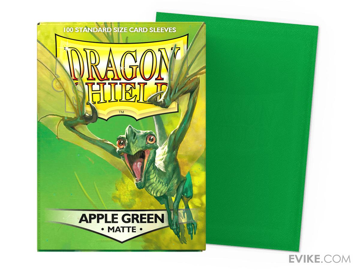 Dragon Shield Standard Sized Matte Color Protective Card Sleeves (Color: Green Apple / 100ct Box) | Evike.com Dragon Shield Standard Sized Matte Color Protective Card Sleeves (Color: Green Apple / 100ct Box) | Evike.com
