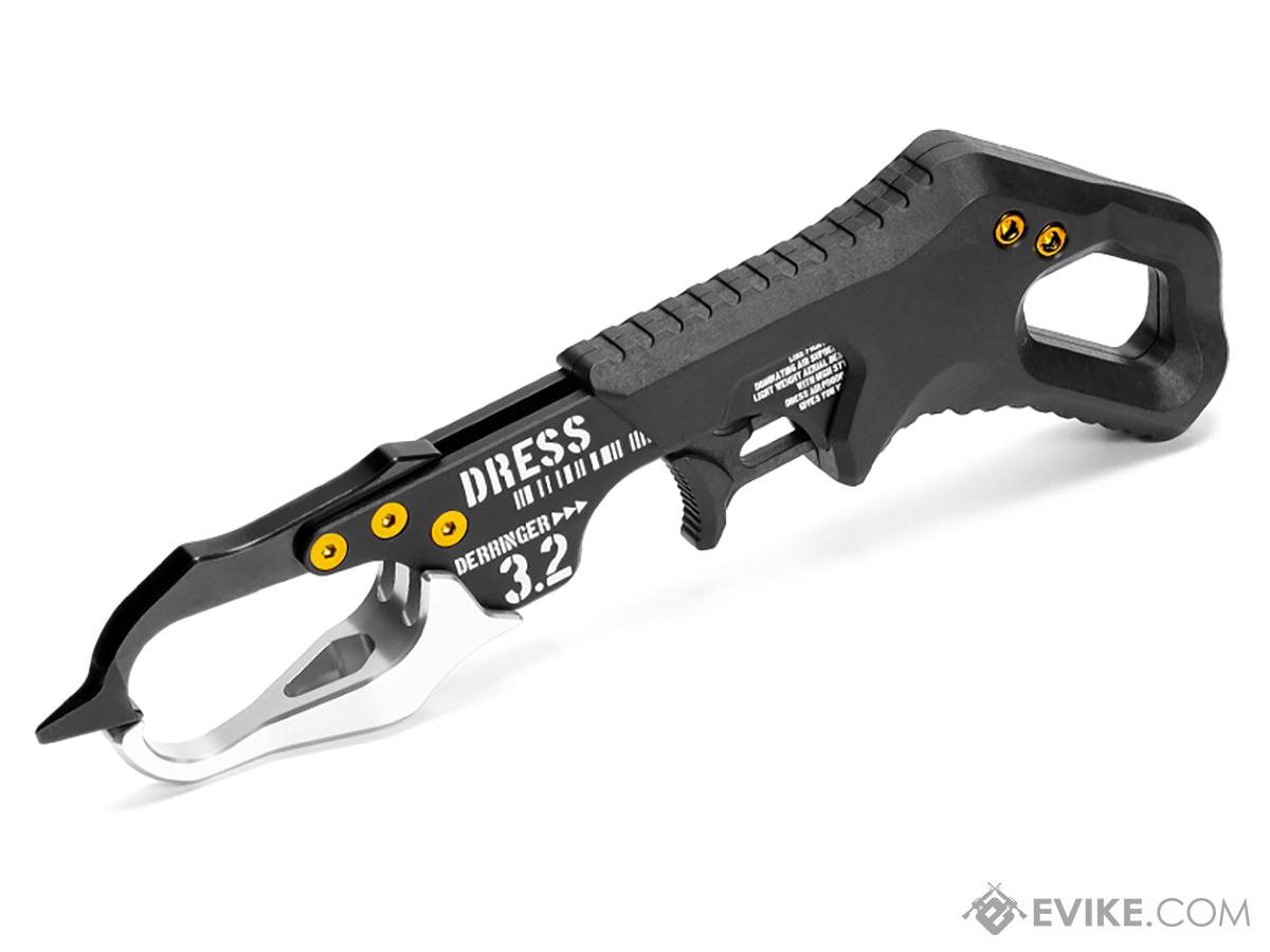 DRESS Derringer 3.2 Aluminum Fish Landing Grip (Color: Blade Black)