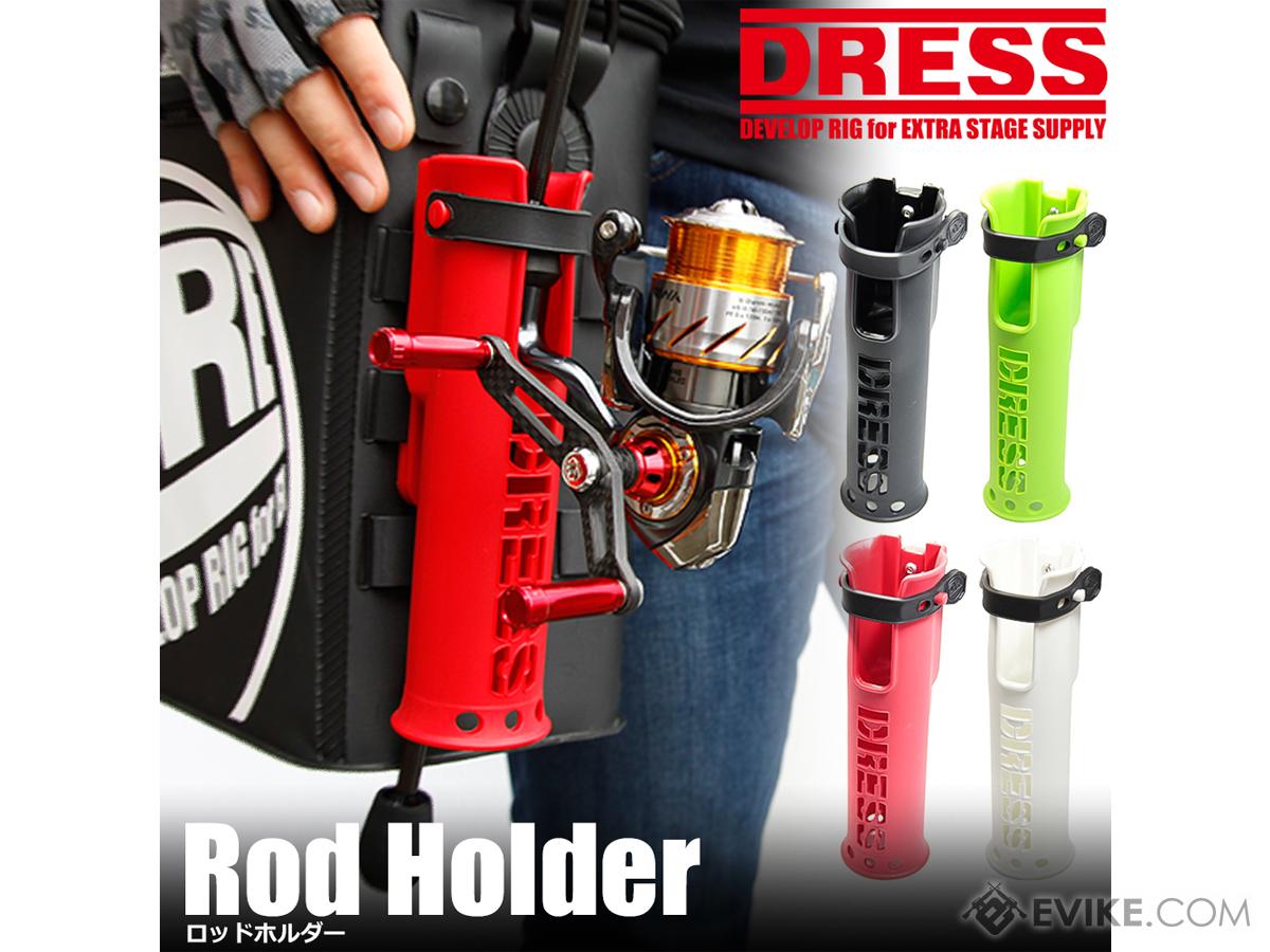 DRESS Fishing Rod Holder (Color: Lime Green)