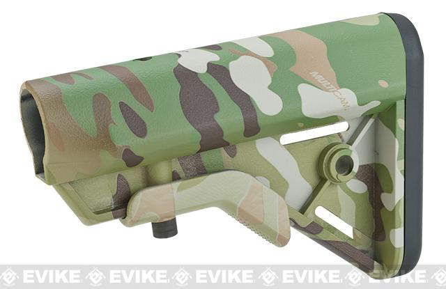DYTAC / Bolt SOPMOD Retractable Crane Stock for M4 Series Airsoft Rifles (Color: Multicam)