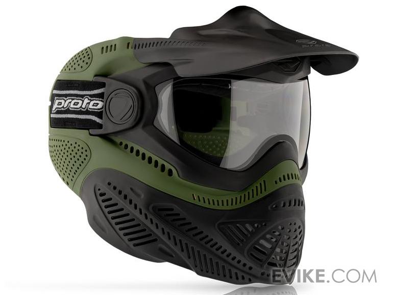 Dye Proto FS Full Face Mask w/ Thermal Lens (Color Olive), Tactical