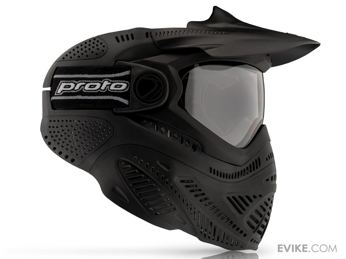 Dye Proto FS Full Face Mask w/ Thermal Lens (Color Black), Tactical