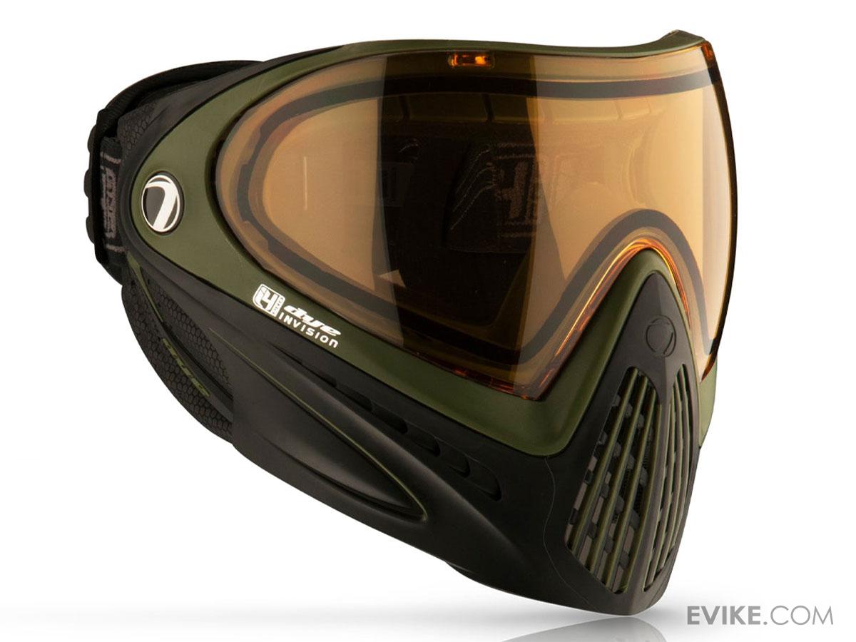 Dye i4 Pro Airsoft Full Face Mask (Style: Black-Olive / SRGNT Thermal Lens)